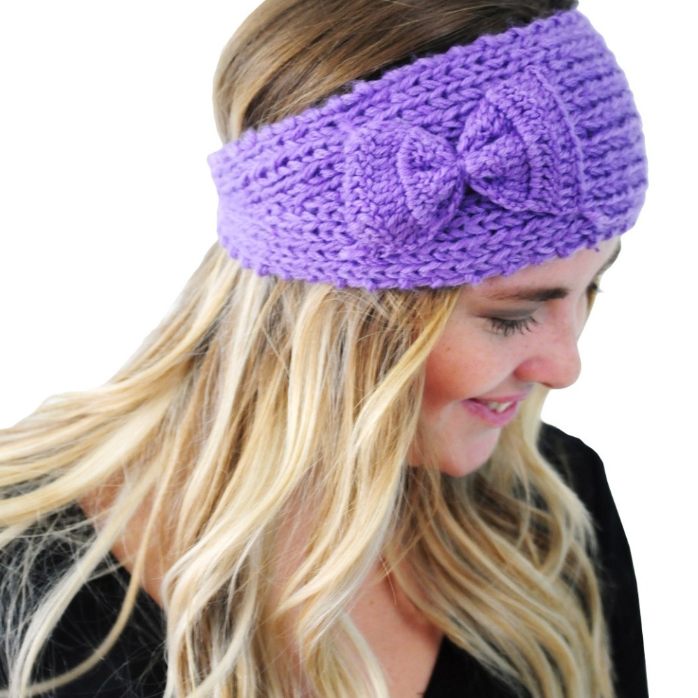 Ear Warmer Headband Winter Headband Knitted OS New